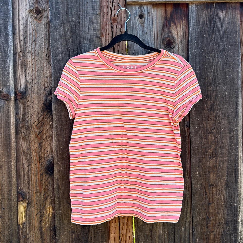 Loft Striped Vintage Soft Tee